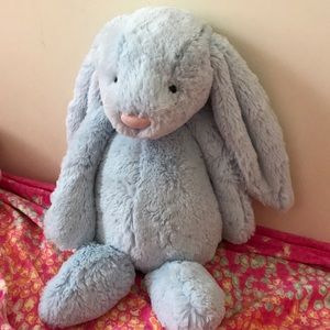 Jellycat large blue bunny